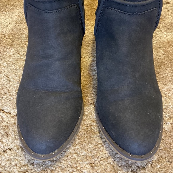 Women’s Rampage Envy Black Studded Ankle Boots - Picture 6 of 8